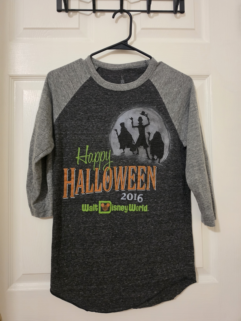 Disney Parks Happy Halloween 2016 Raglan Shirt